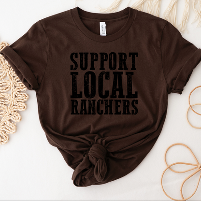 Support Local Ranchers – Bella Canvas T-Shirt