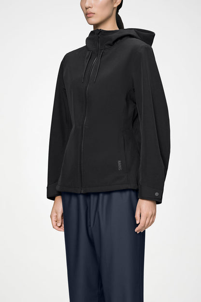 RAINS Suva Softshell W Jacket Black Jacket