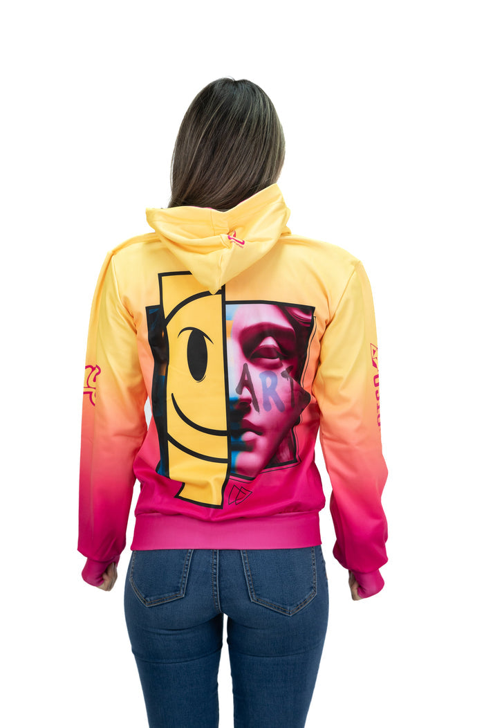 Sweat à capuche - Emoji Glow-Up