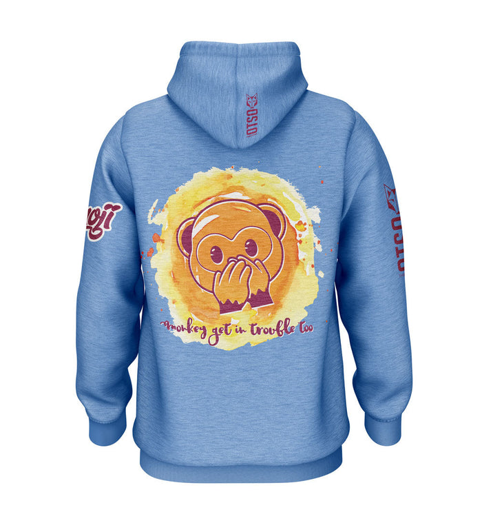 Sweat à capuche - Emoji Monkey See