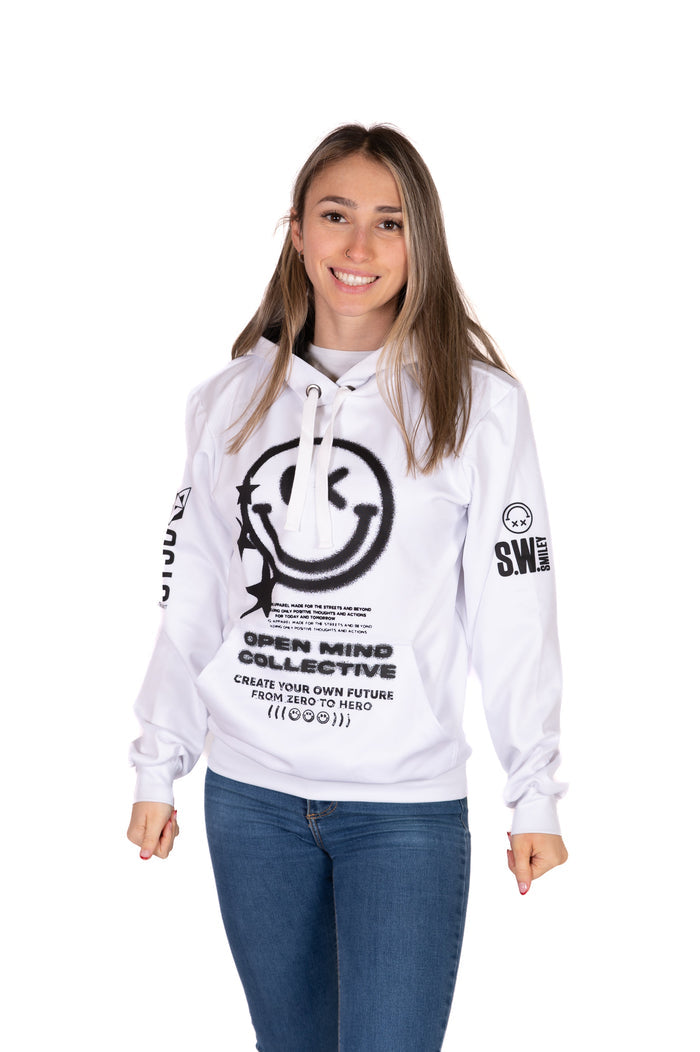 Sweat à capuche - S.W.Smiley Airbrushed Infinity
