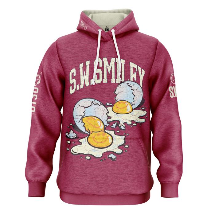 Sweat à capuche - S.W.Smiley Concrete Canvas Egg