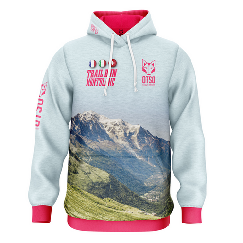 Sweat à capuche - Trail Run Montblanc 2025 (Outlet)