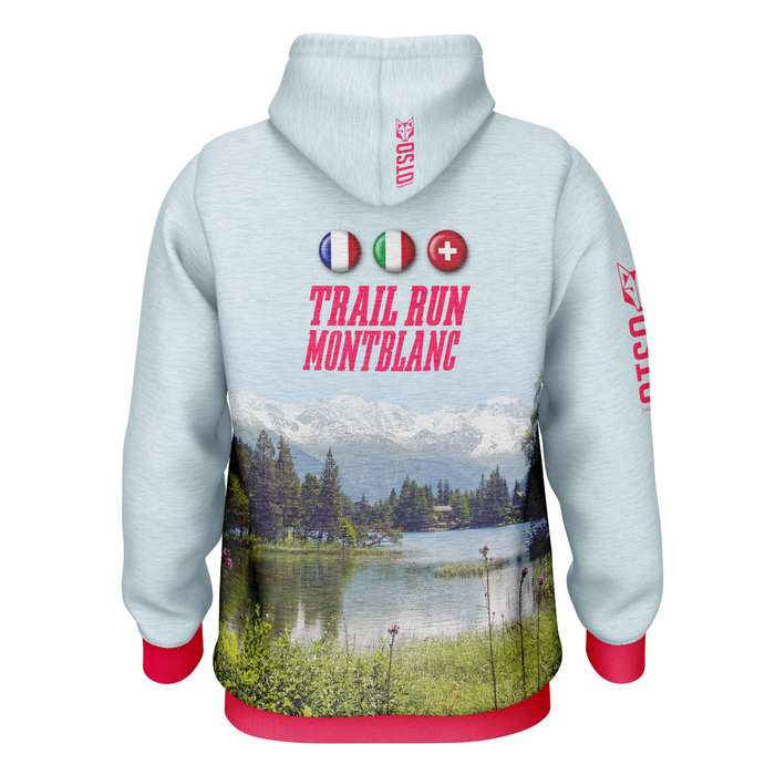 Sweat à capuche - Trail Run Montblanc 2025 (Outlet)