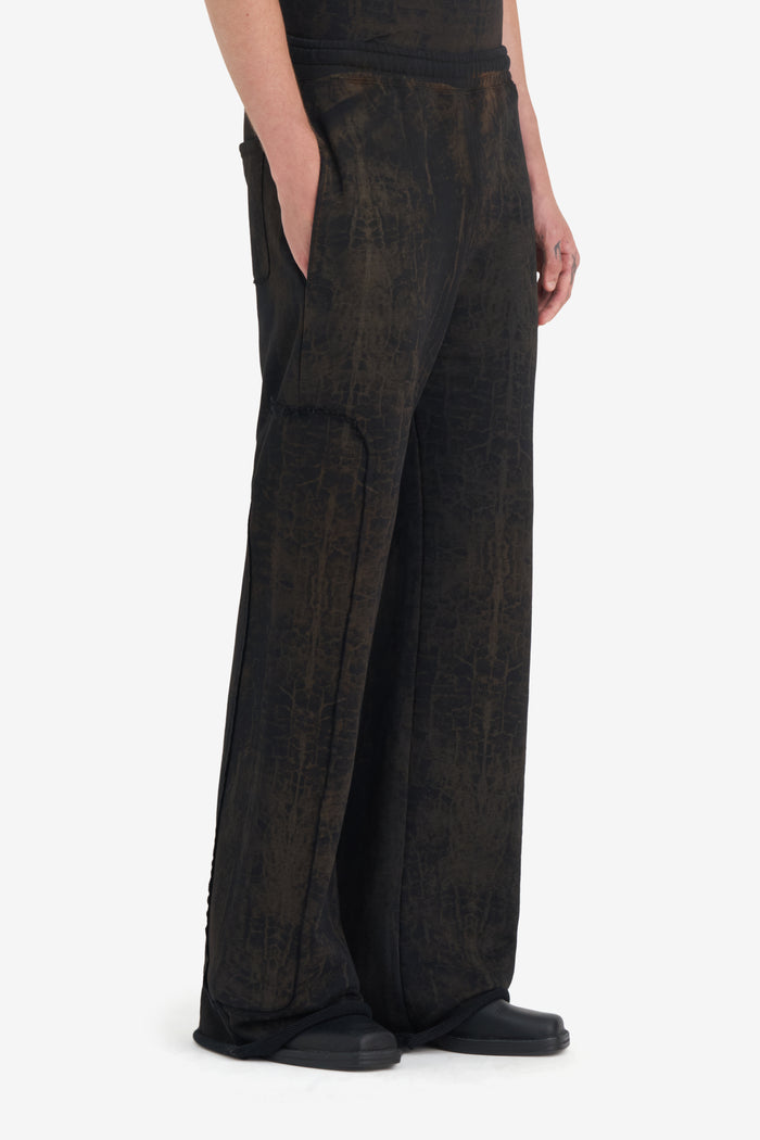 SWEATPANTS E CRACKED XXS / BLACK