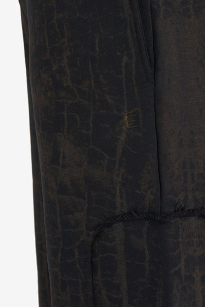 SWEATPANTS E CRACKED XXS / BLACK