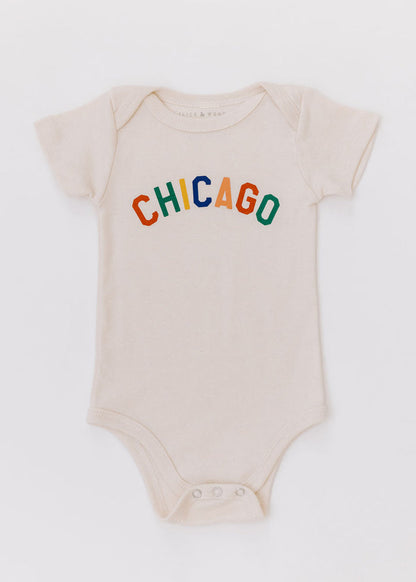 Sweet Home Chicago Onesie - Natural