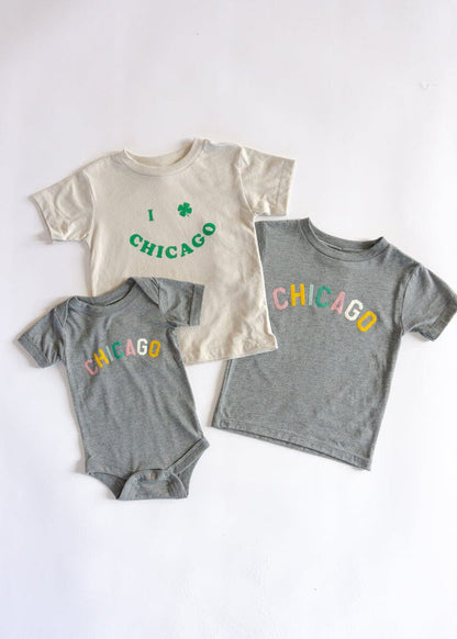 Sweet Home Chicago Toddler Tee - Pastel