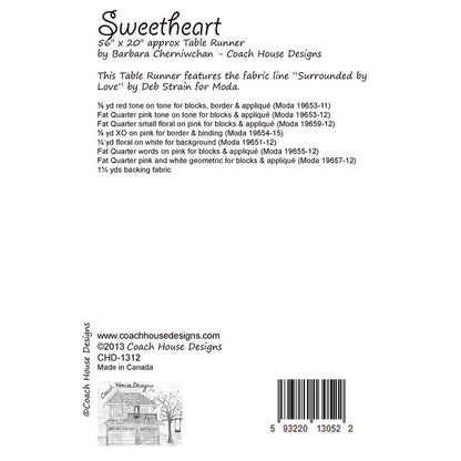 Sweetheart Quilt Pattern