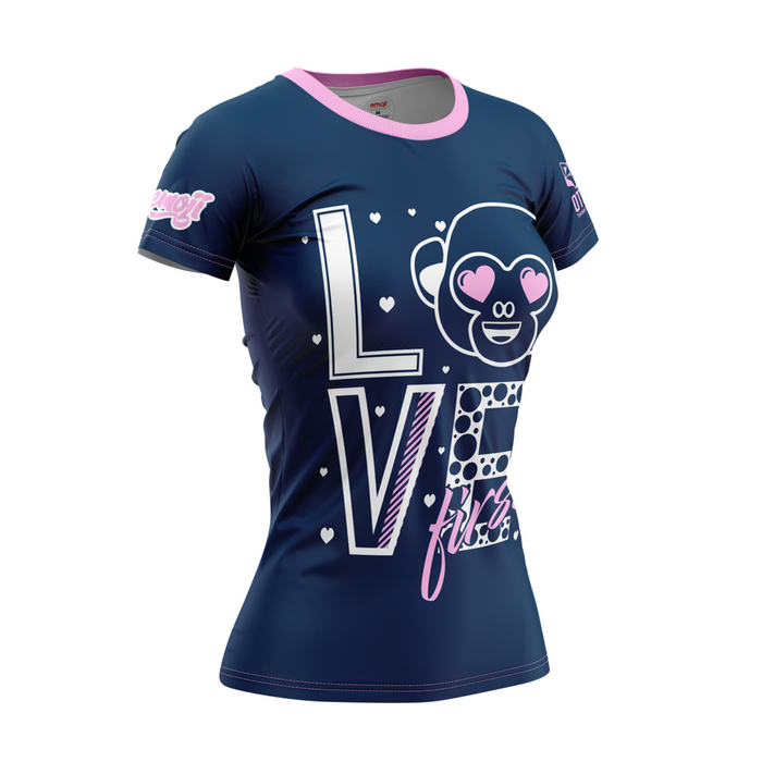 T-Shirt Femme - Emoji Love First