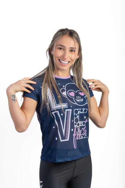 T-Shirt Femme - Emoji Love First