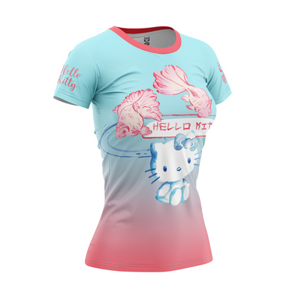 T-Shirt Femme/Enfant - Hello Kitty Wave