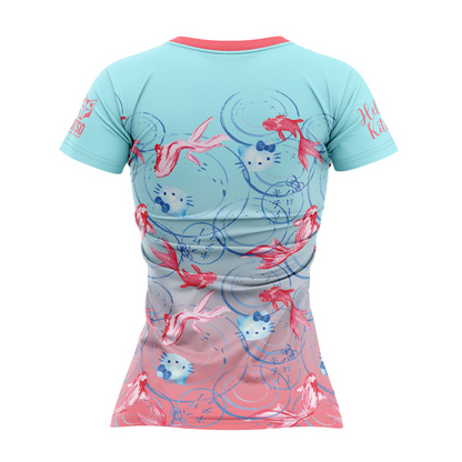 T-Shirt Femme/Enfant - Hello Kitty Wave