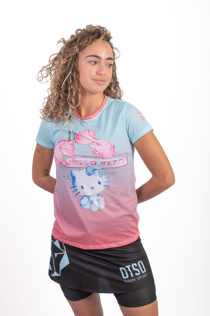 T-Shirt Femme/Enfant - Hello Kitty Wave