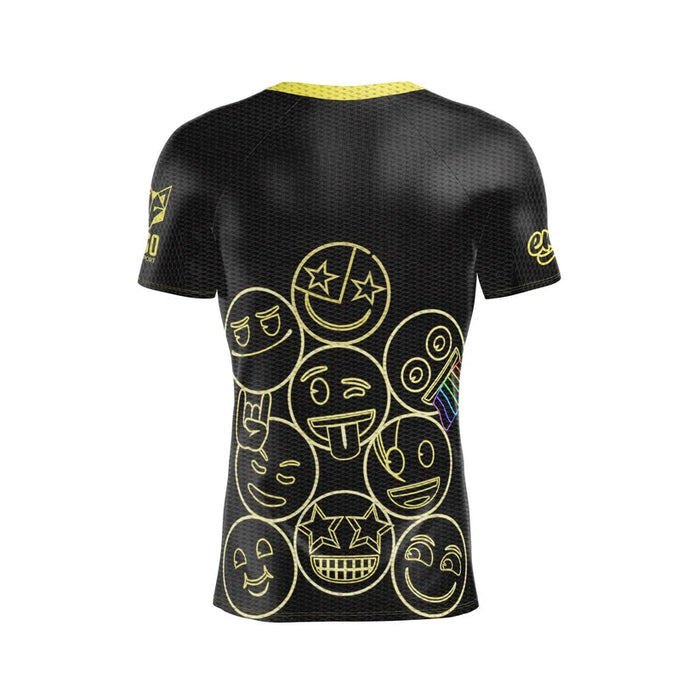 T-Shirt Homme - Emoji Neon Faces