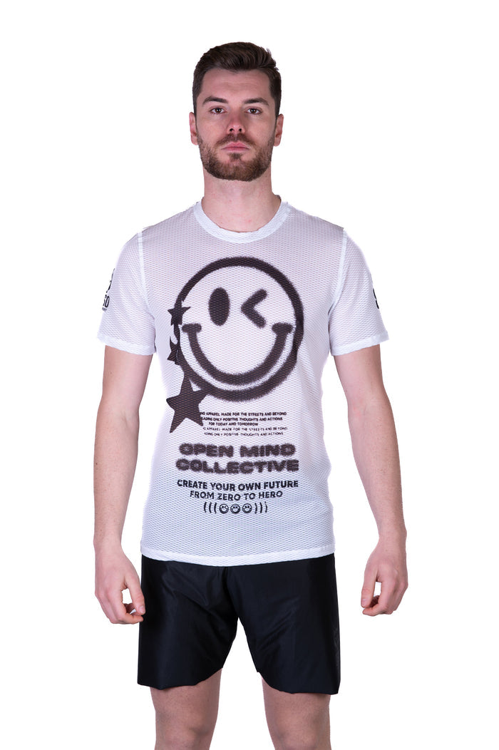 T-Shirt Homme - S.W.Smiley Airbrushed Infinity