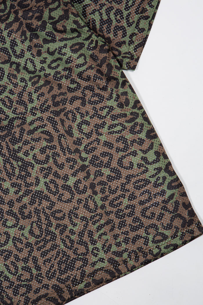 T-Shirt Mesh Boxy Cheetah