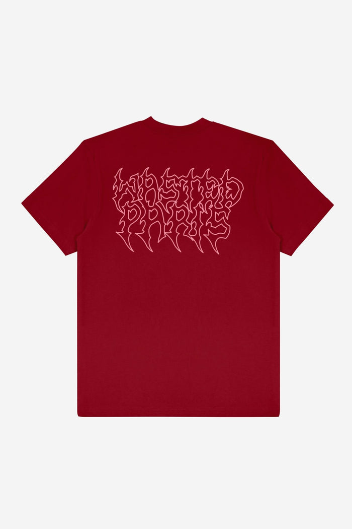 T-shirt Morbid Rouge - WASTED PARIS
