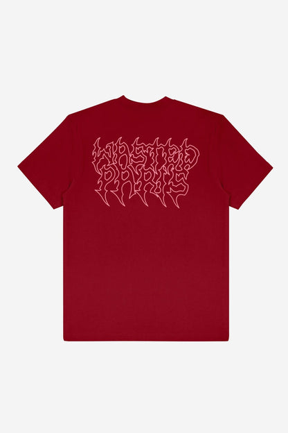 T-shirt Morbid Rouge - WASTED PARIS