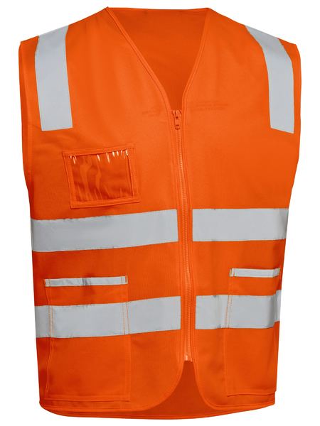 Taped Hi Vis Safety Zip Vest BV0341T