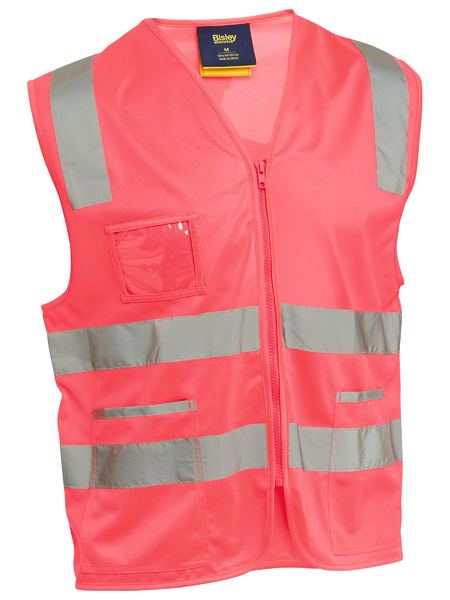 Taped Hi Vis Safety Zip Vest BV0341T
