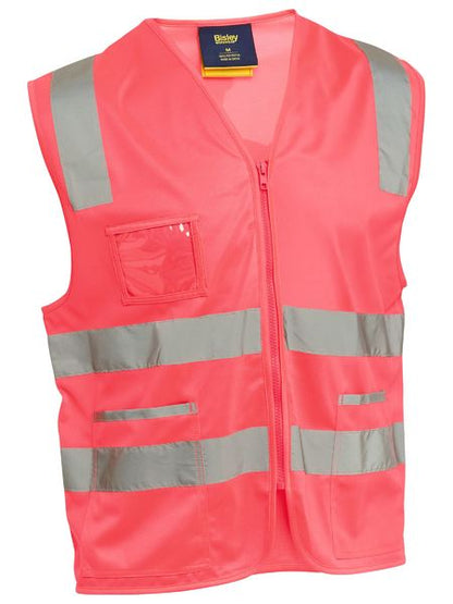 Taped Hi Vis Safety Zip Vest BV0341T