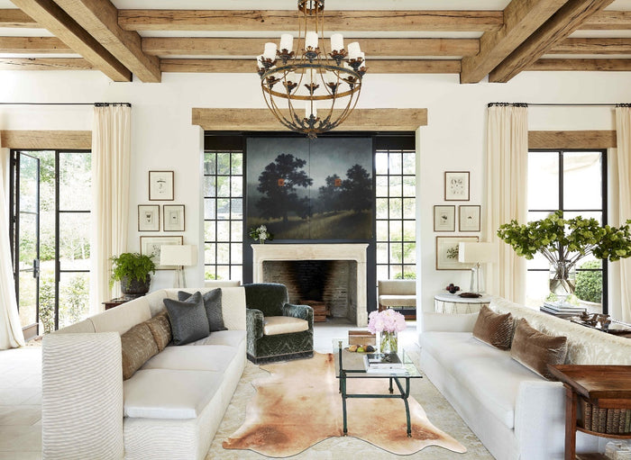 Taupe Cowhide Rug #B3379
