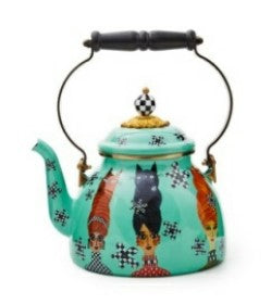 Tea Kettle 2 Quart (Various Designs)