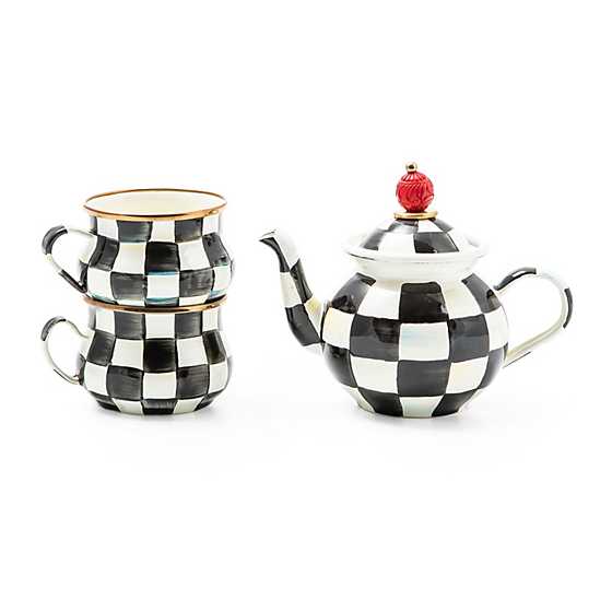 Courtley Check Tea Set