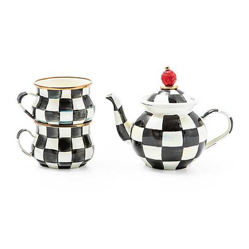 Courtley Check Tea Set