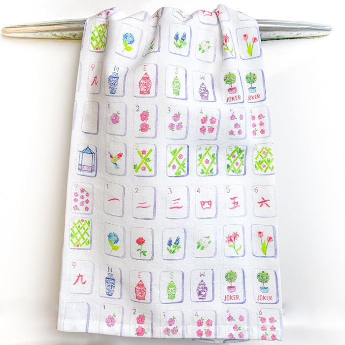 Tea Towel Mahjong