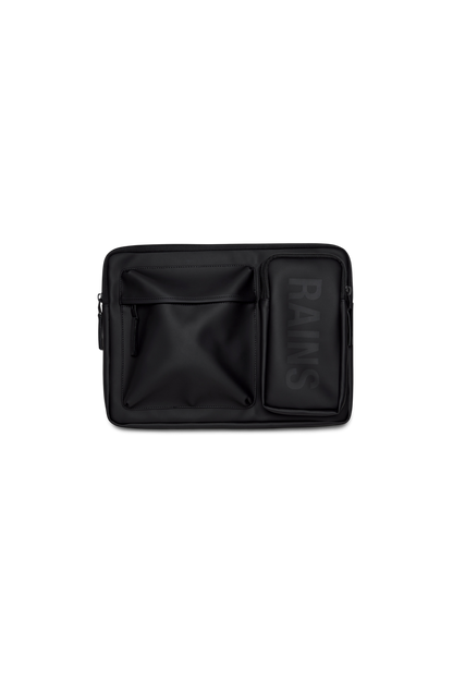 RAINS Texel Laptop Case 15″/16″ Black 2.60L H28 x D3 x W39 cm Laptop Case