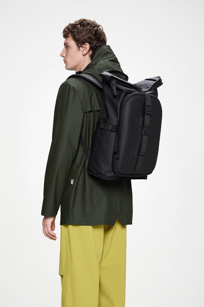 RAINS Texel Moulded Backpack Black 34L H61 x D16 x W34 cm Backpack