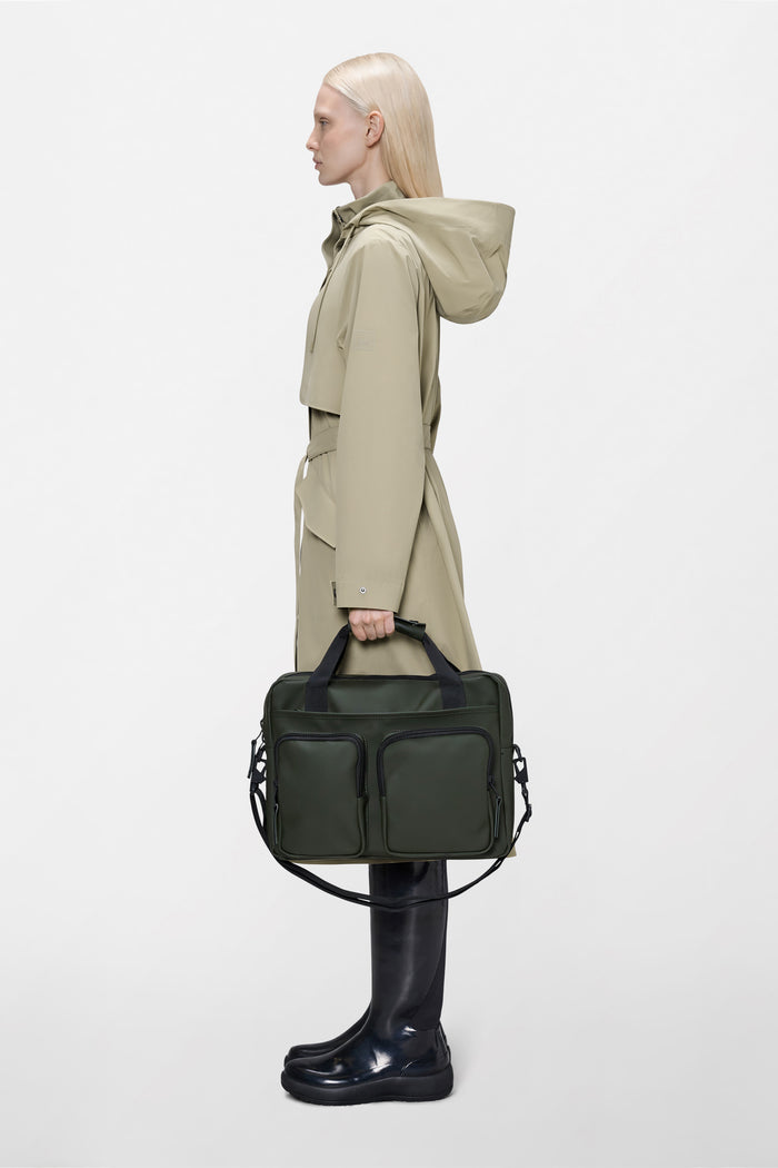 RAINS Texel Tech Bag Green 10.50L H30 x D9 x W39 cm Crossbody