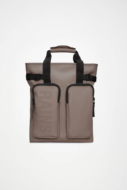 RAINS Texel Tote Backpack Cinder 15L H43 x D12.50 x W32 cm Backpack