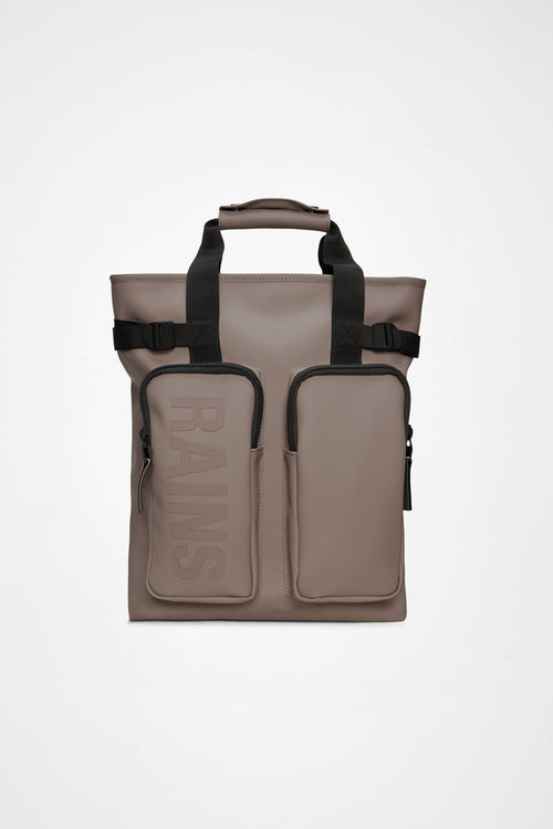RAINS Texel Tote Backpack Cinder 15L H43 x D12.50 x W32 cm Backpack