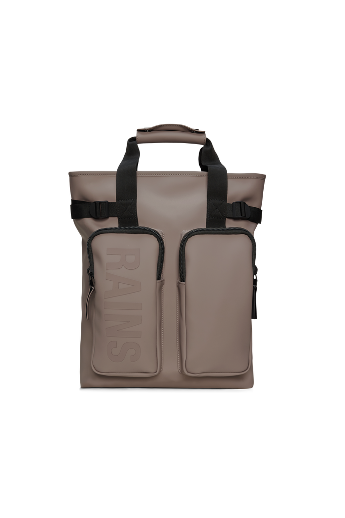 RAINS Texel Tote Backpack Cinder 15L H43 x D12.50 x W32 cm Backpack