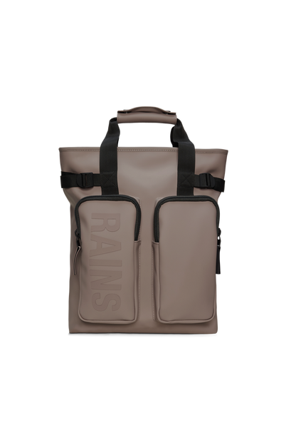 RAINS Texel Tote Backpack Cinder 15L H43 x D12.50 x W32 cm Backpack