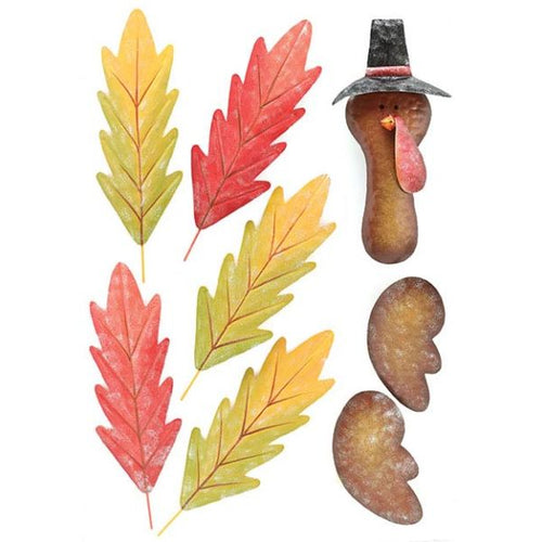 Thanksgiving Pumpkin Turkey Making Kit Pieces