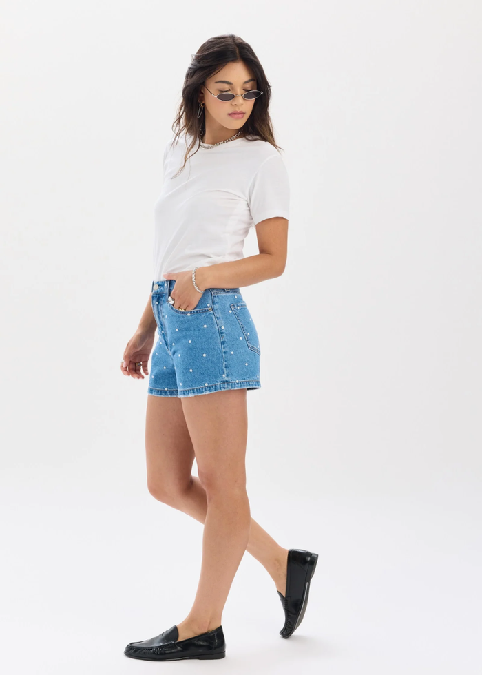 The Knockout High-Rise A-Line Short - Full Circle