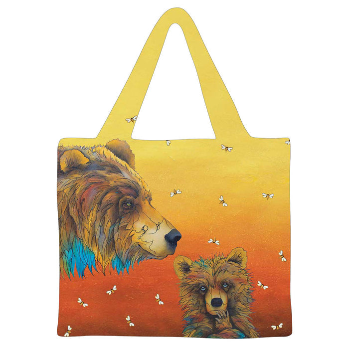 Reusable Shopping bag on white background