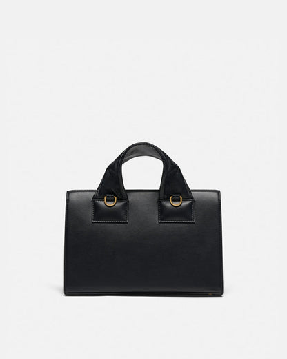 The SANDI Lock - Top handle bag - Black