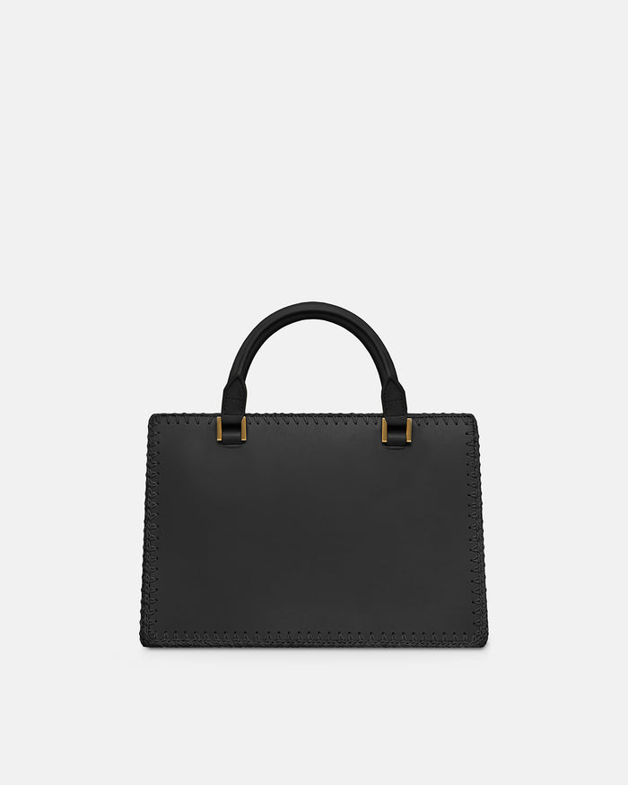 The SANDI Symbol - Top handle bag - Black