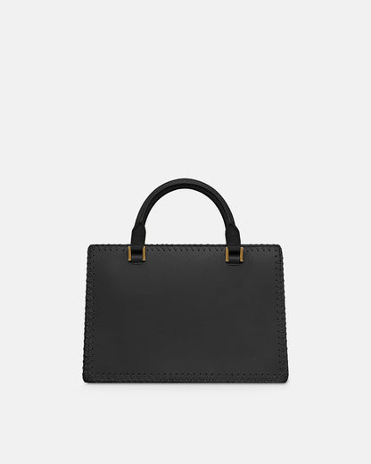 The SANDI Symbol - Top handle bag - Black