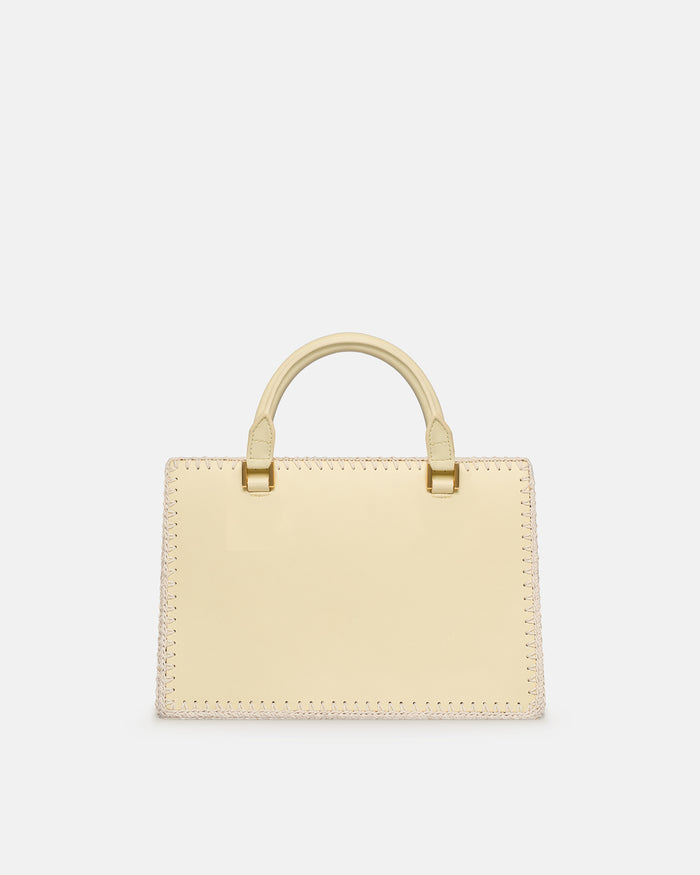 The SANDI Symbol - Top handle bag - Moonbeam