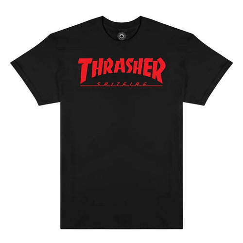 Thrasher X Spitfire Big Head Jake T-Shirt Black