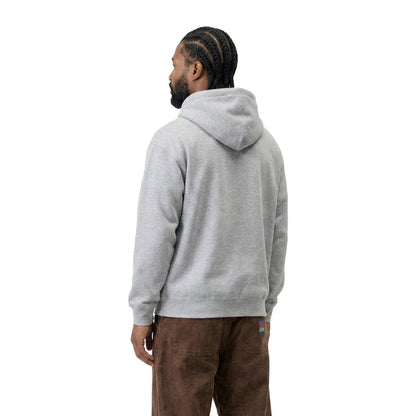 Thrasher X Spitfire Big Head Outline Hoodie Ash Grey