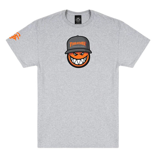 Thrasher X Spitfire SF Loc T-Shirt Sport Grey