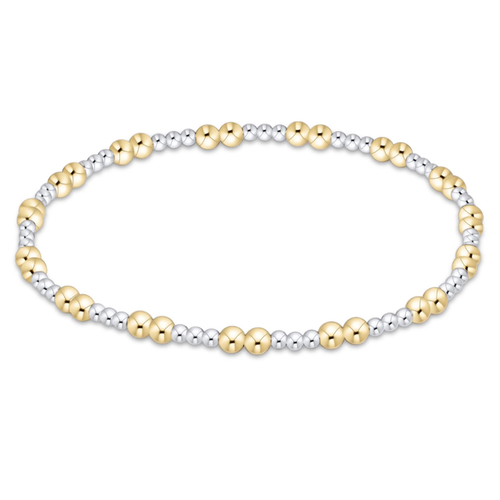 Together Mixed Metal 3mm Bracelet - Becket Hitch