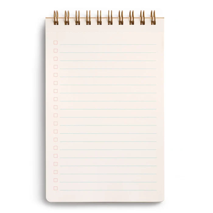 Tomato Green Gingham Task Pad